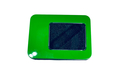 Флешка Кожаная Хеликс "Helix" N326 зеленая, уф-печать 1+0 белым