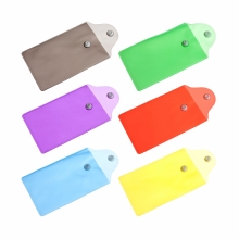 Конверт плотный ПВХ на кнопке для флешки-визитки Конверт плотный ПВХ на кнопке для флешки-визитки