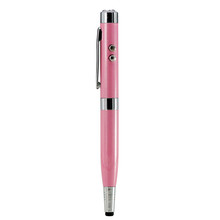 Флешка Металлическая Ручка Лазерная указка WBR Стилус "Pen Laser Stylus" R233 розовый 4 ГБ