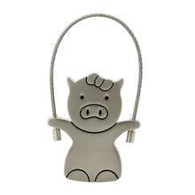 Флешка Металлическая Свинка Вуди "Woody Pig" R158 девочка серебряная 4 Гб