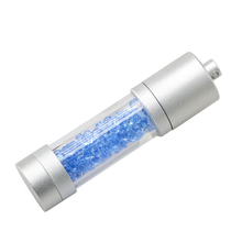 Флешка Стеклянная Цилиндр "Cylinder Glass" W188 голубой 4 Гб