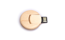 Флешка Деревянная Булла "Bulla" F94