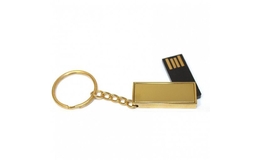 Флешка Металлическая Твистер Микро "Twister Micro" R453