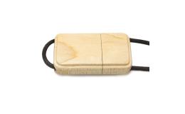 Флешка Деревянная Кулон Рестайл "Coulomb Wooden" F203