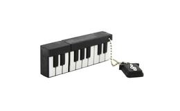Флешка Резиновая Пианино "Piano" Q11