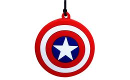 Флешка Резиновая Щит Капитан Америка "Captain America Shield" Q190