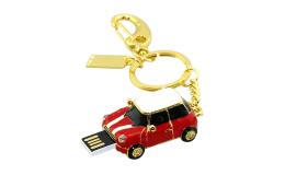 Флешка Металлическая Автомобиль "Mini Cooper" R179