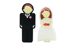 Флешка Резиновая Свадьба "Wedding" Q180