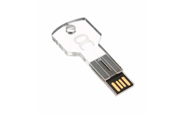 Флешка Стеклянная Ключ "Key Glass" W175