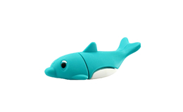 Флешка Резиновая Дельфин "Dolphin" Q359
