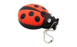 Флешка Резиновая Божья Коровка "Ladybug" Q382