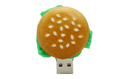 Флешка Резиновая Бургер "Burger" Q395