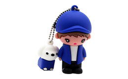 Флешка Резиновая Друзья Навсегда "Friends Forever" Q403