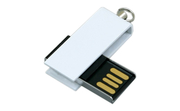 Флешка Металлическая Твистер Мини "Twister Mini" R407