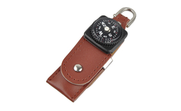 Флешка Кожаная Брелок Компас "Compass Skin" N204