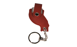 Флешка Кожаная Брелок Застежка "Trinket Fastener" N198