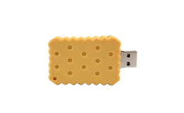 Флешка Резиновая Печенье Бисквит "Biscuit" Q312