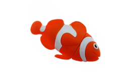Флешка Резиновая Рыбка Клоун "Fish Clown" Q102